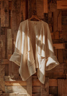 100% Organic Cotton Bohemian Oversized Sweater, Chic Cardigan