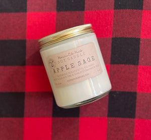 Apple Sage, Soy Candle