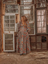 Load image into Gallery viewer, Organic Cottonblock Printed
Maxi Dress, Floral Marlowe
Dress