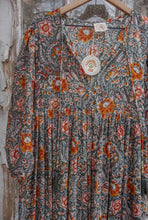 Load image into Gallery viewer, Organic Cottonblock Printed
Maxi Dress, Floral Marlowe
Dress