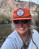 Decky, Cabin Fever Mercantile, Lake City, Colorado, Fly Fishing Hat, Hiking Hat, Flat Bill