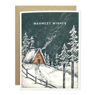 Christmas Card Pack, Vintage Inspired, Warmest Wishes