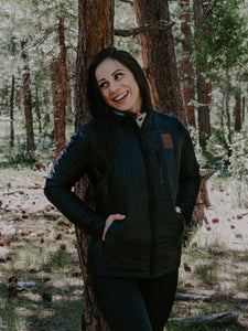 Womens Peak Ride Puffy Jacket by Belong Designs