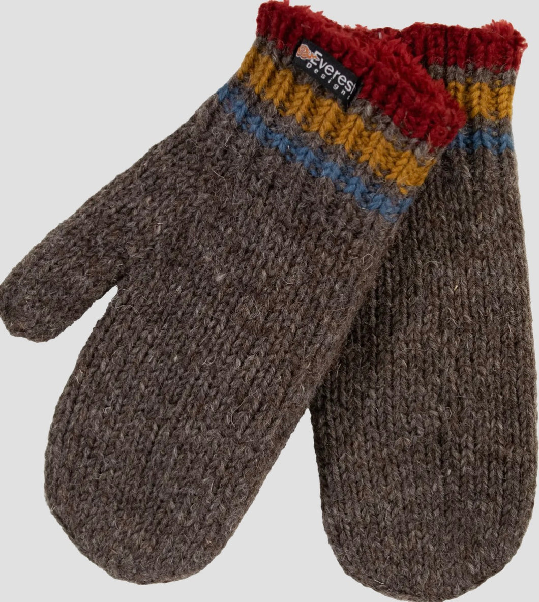 Yellowstone Mitten, Everest Designs, Brown
