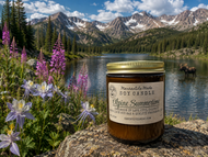 Alpine Summertime Soy Candle, Hand Poured Candles in Lake City, CO