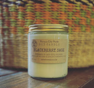 Blackberry Sage, Soy Candle