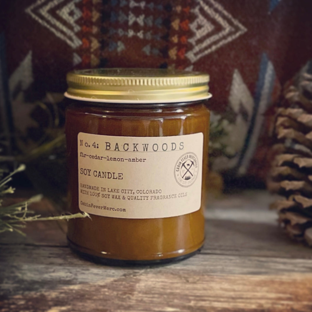 Backwoods, Soy Candle